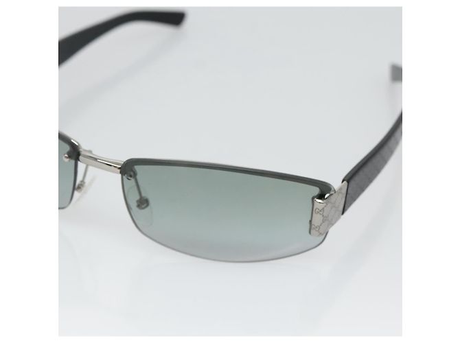 Occhiali da sole GUCCI Plastica Nera Auth ar13681 Nero - vista 7