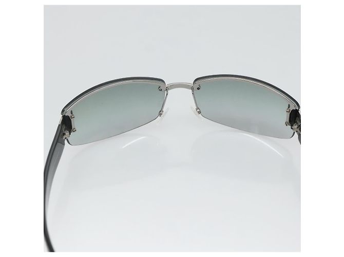 Occhiali da sole GUCCI Plastica Nera Auth ar13681 Nero - vista 8