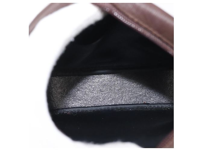 Autre Marque Borsa a Spalla Burberrys Nova Check in Tela Beige Oro Auth BA5837 D'oro - vista 11