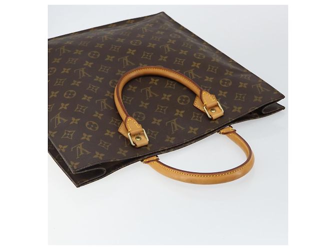 LOUIS VUITTON Borsa Sac Plat Monogram M51140 LV Auth 142773 Monogramma - vista 6