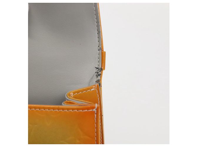 LOUIS VUITTON Sac à main Spring Street Monogram Vernis Gris M91029 LV Auth BA6002 - vue 10