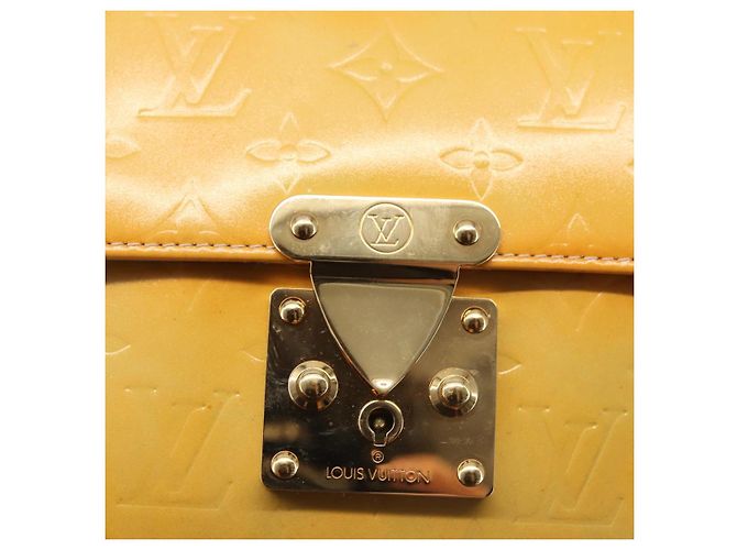 LOUIS VUITTON Sac à main Spring Street Monogram Vernis Gris M91029 LV Auth BA6002 - vue 19