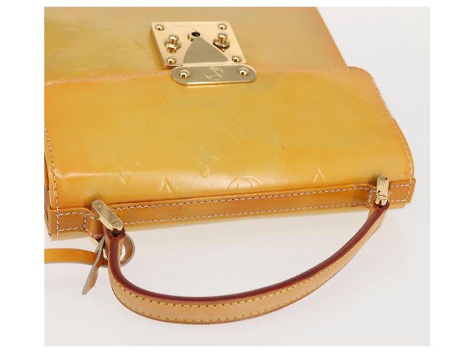 LOUIS VUITTON Sac à main Spring Street Monogram Vernis Gris M91029 LV Auth BA6002 - vue 6