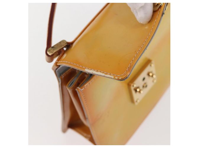 LOUIS VUITTON Sac à main Spring Street Monogram Vernis Gris M91029 LV Auth BA6002 - vue 8