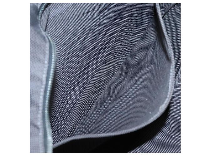 Hermès HERMES Handtasche Her Line MM Canvas Grau Silber Auth 141483 Braun - Ansicht 12