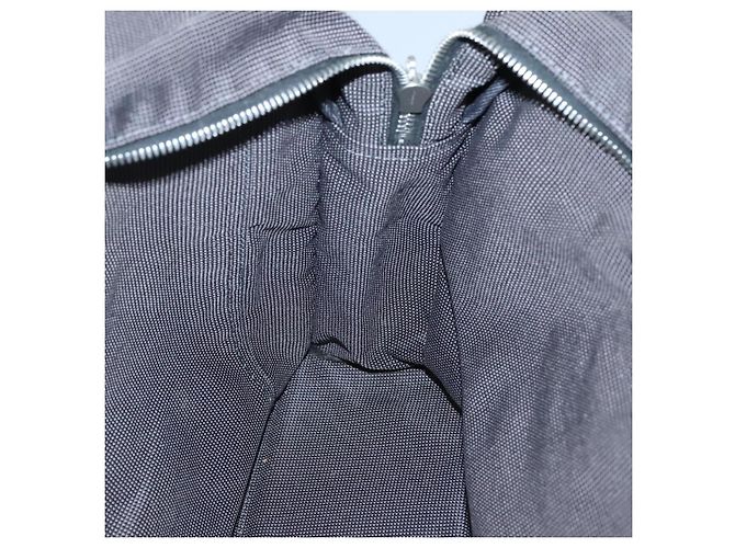 Hermès HERMES Handtasche Her Line MM Canvas Grau Silber Auth 141483 Braun - Ansicht 18