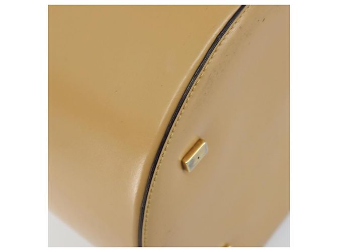 Céline Pochette Vanity in pelle metal beige oro Auth bs29414 D'oro - vista 15