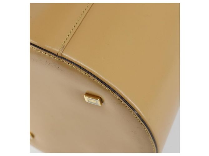 Céline Pochette Vanity in pelle metal beige oro Auth bs29414 D'oro - vista 16