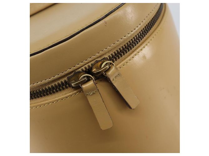 Céline Pochette Vanity in pelle metal beige oro Auth bs29414 D'oro - vista 18