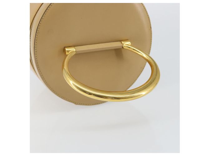 Céline Pochette Vanity in pelle metal beige oro Auth bs29414 D'oro - vista 7