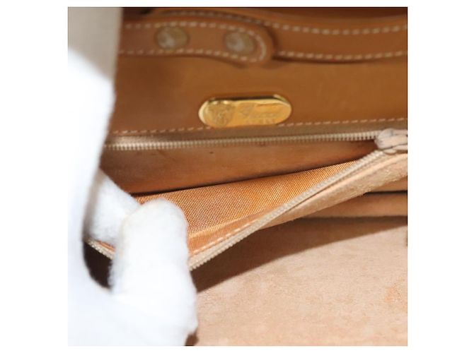 Gucci Borsa a Spalla con Catena Micro GG Supreme PVC Bianco Oro Auth BA3303 D'oro - vista 21