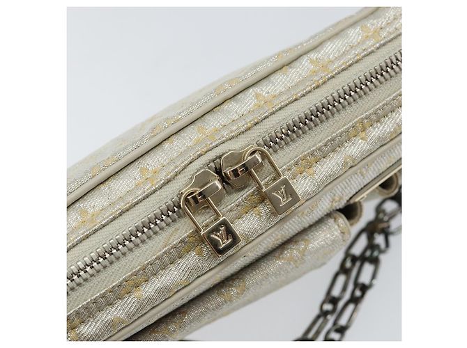LOUIS VUITTON Borsa a Spalla McKenna Monogram Shine Oro M92363 LV Auth hk3048 D'oro - vista 10