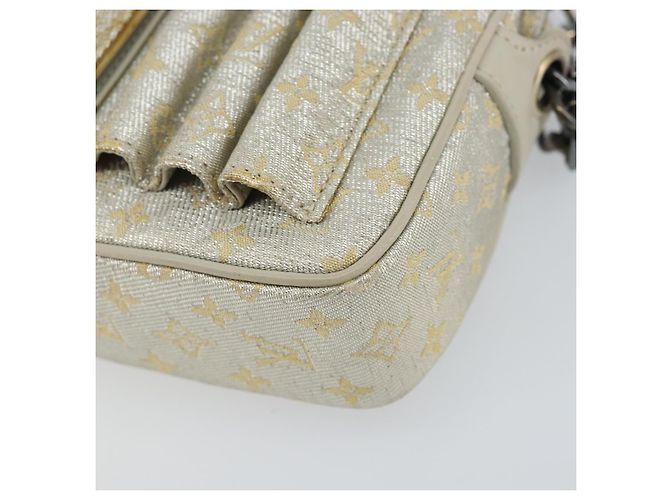 LOUIS VUITTON Borsa a Spalla McKenna Monogram Shine Oro M92363 LV Auth hk3048 D'oro - vista 14