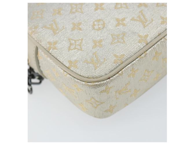 LOUIS VUITTON Borsa a Spalla McKenna Monogram Shine Oro M92363 LV Auth hk3048 D'oro - vista 16