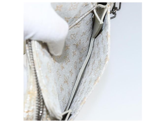 LOUIS VUITTON Borsa a Spalla McKenna Monogram Shine Oro M92363 LV Auth hk3048 D'oro - vista 22
