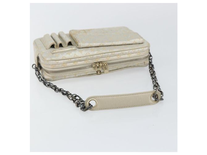 LOUIS VUITTON Borsa a Spalla McKenna Monogram Shine Oro M92363 LV Auth hk3048 D'oro - vista 7