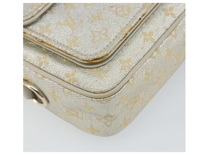 LOUIS VUITTON Borsa a Spalla McKenna Monogram Shine Oro M92363 LV Auth hk3048 D'oro - vista 9
