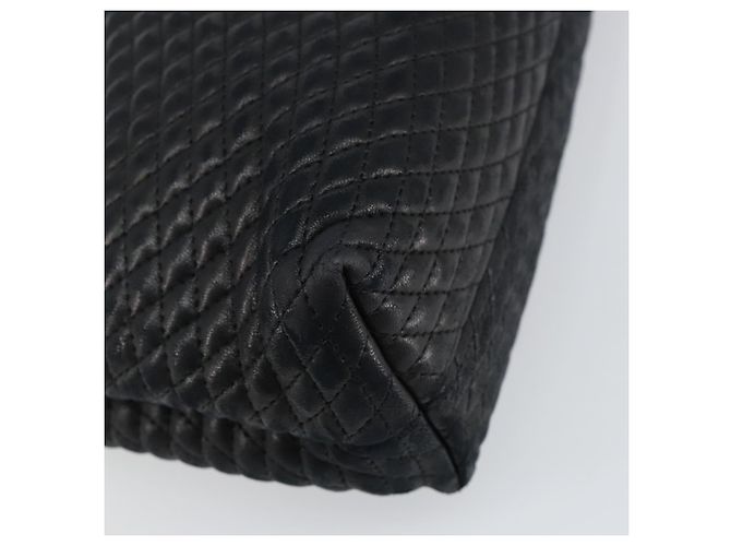 BALLY Borsa a mano in pelle nera e oro Auth BA6133 Nero D'oro - vista 13
