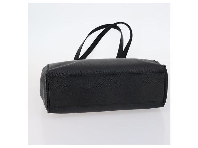 Borsa Gancini in pelle vinilica Salvatore Ferragamo 3 pezzi Nero Blu Auth BA5853 Blu navy - vista 6