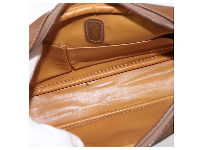 Borsa a Spalla in Tela Micro GG Gucci Suede Beige Oro Auth BA6442 D'oro - vista 16