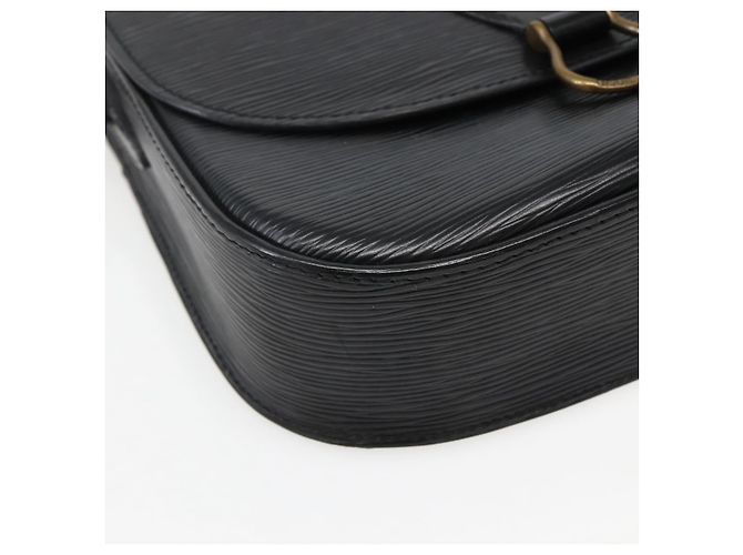 LOUIS VUITTON Sac Saint Cloud GM en Épi Monogram Noir M52192 Auth LV 144110 - vue 11