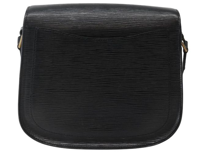 LOUIS VUITTON Sac Saint Cloud GM en Épi Monogram Noir M52192 Auth LV 144110 - vue 3
