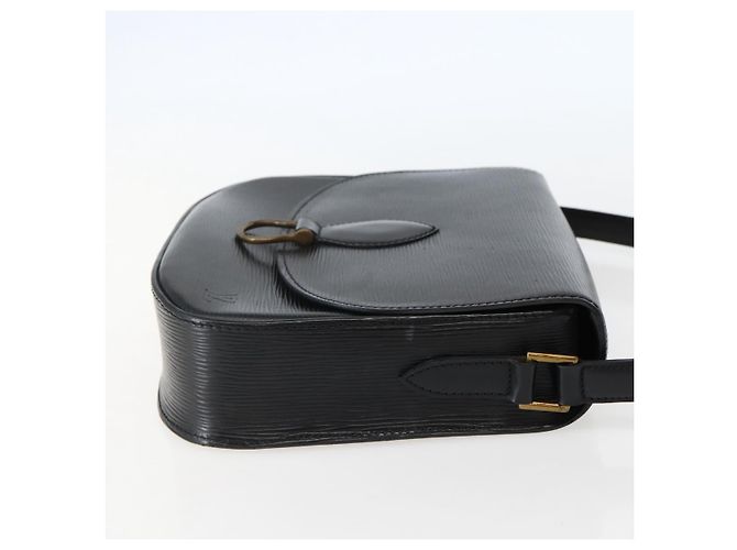 LOUIS VUITTON Sac Saint Cloud GM en Épi Monogram Noir M52192 Auth LV 144110 - vue 5
