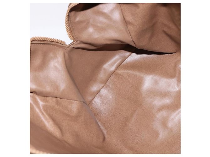 Céline Boston Bag aus Macadam-Canvas CELINE PVC Beige Gold Auth BA6457 Golden - Ansicht 19