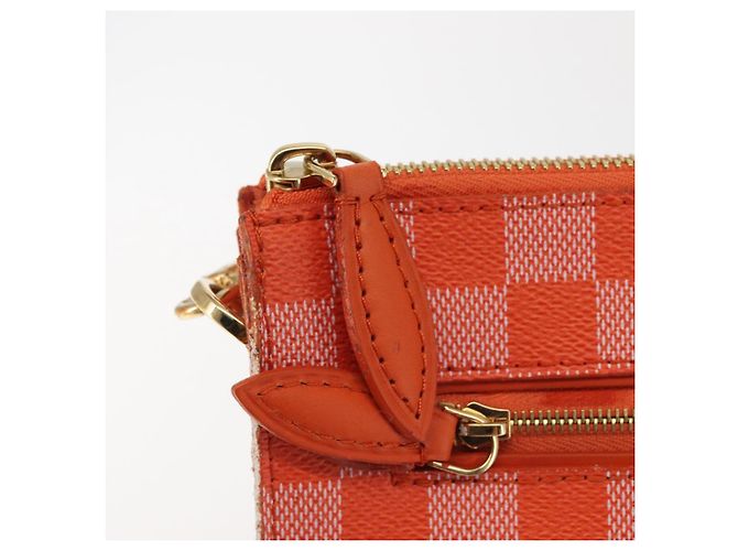 LOUIS VUITTON Pochette Modulo Damier Color 2way Pimon N41312 LV Auth 143082 - vista 10