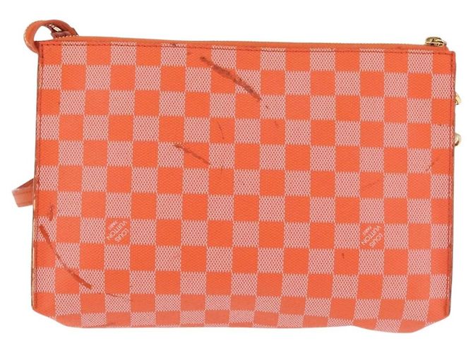 LOUIS VUITTON Pochette Modulo Damier Color 2way Pimon N41312 LV Auth 143082 - vista 2
