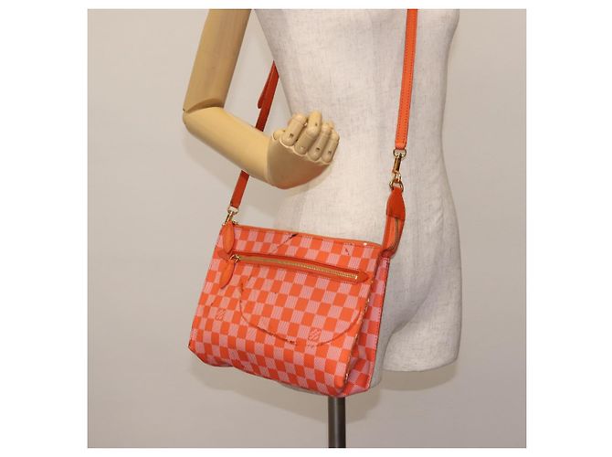 LOUIS VUITTON Pochette Modulo Damier Color 2way Pimon N41312 LV Auth 143082 - vista 23