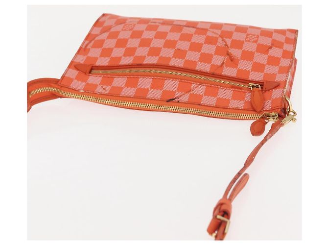 LOUIS VUITTON Pochette Modulo Damier Color 2way Pimon N41312 LV Auth 143082 - vista 6