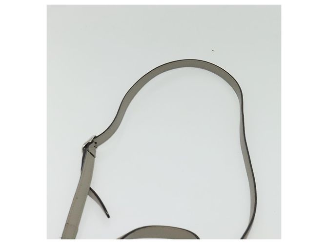 GUCCI Bamboo Daily Handtasche Leder 2way Grau Silber 370831 Auth BA4687 - Ansicht 10