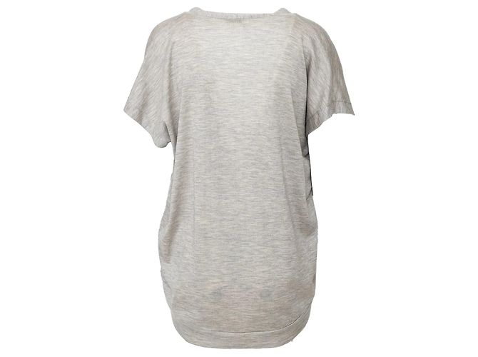 Top de cachemira Brunello Cucinelli Gris - vista 2