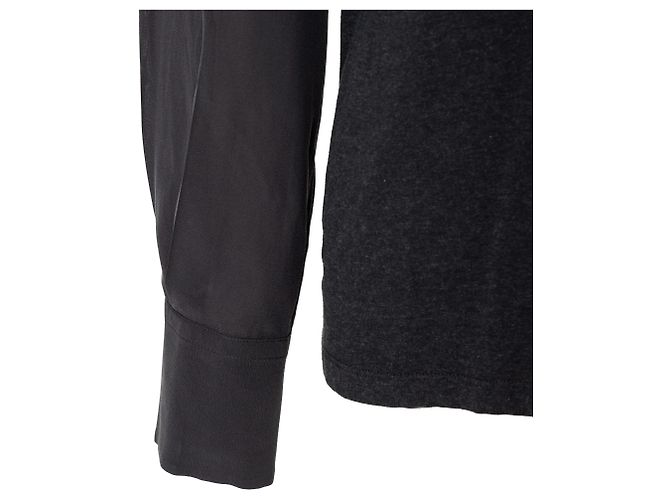 Top de manga larga Brunello Cucinelli Gris Burdeos - vista 6