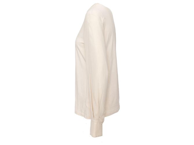 Top de manga larga Brunello Cucinelli Blanco roto - vista 2