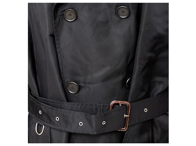 Trench Coat Dolce & Gabbana Negro - vista 7