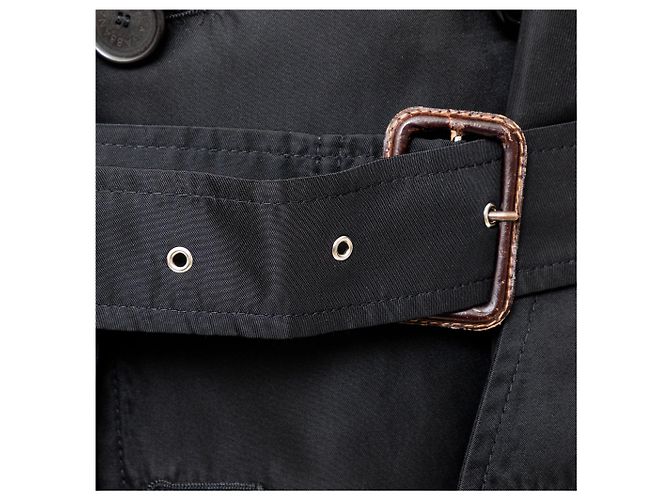 Trench Coat Dolce & Gabbana Negro - vista 9