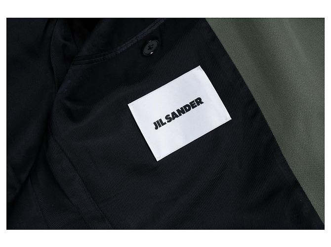 Blazer verde Jil Sander - vista 6