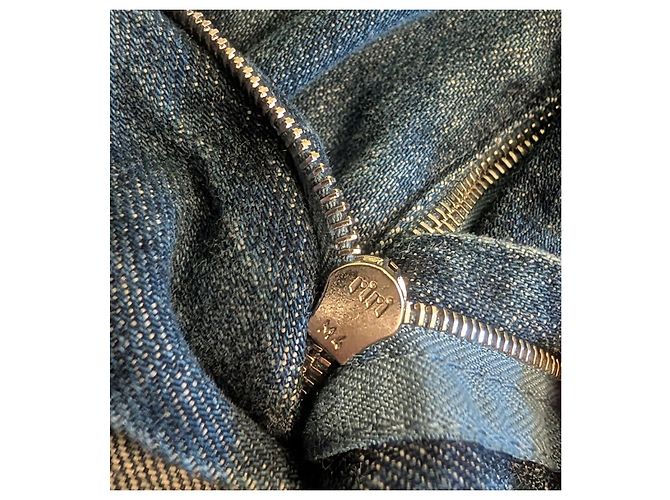 Jeans anchos/grandes Chanel Azul - vista 11