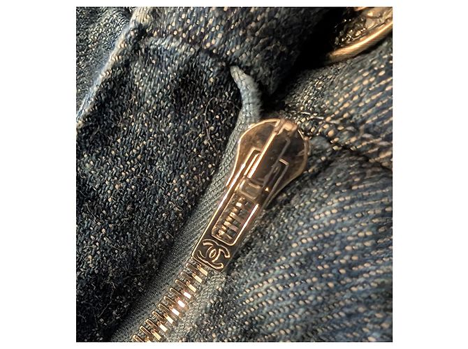 Jeans anchos/grandes Chanel Azul - vista 12