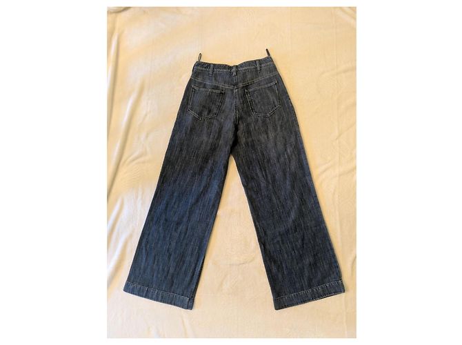 Jeans anchos/grandes Chanel Azul - vista 3