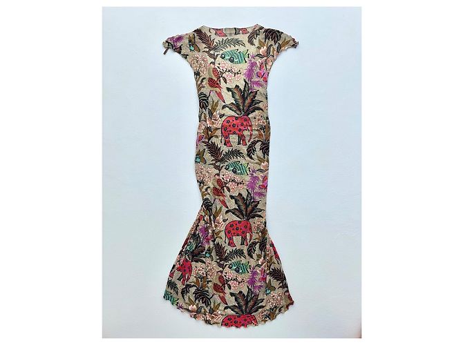 Etro Fauna & Flora Kleid Mehrfarben - Ansicht 3