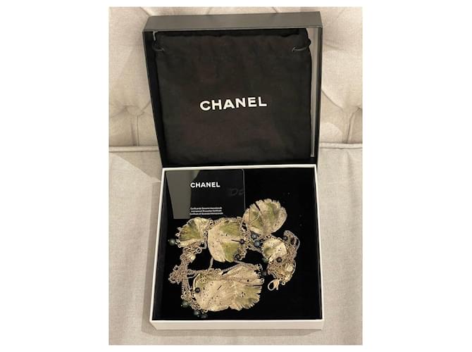 Collana lunga Chanel metallo multicolore - vista 7