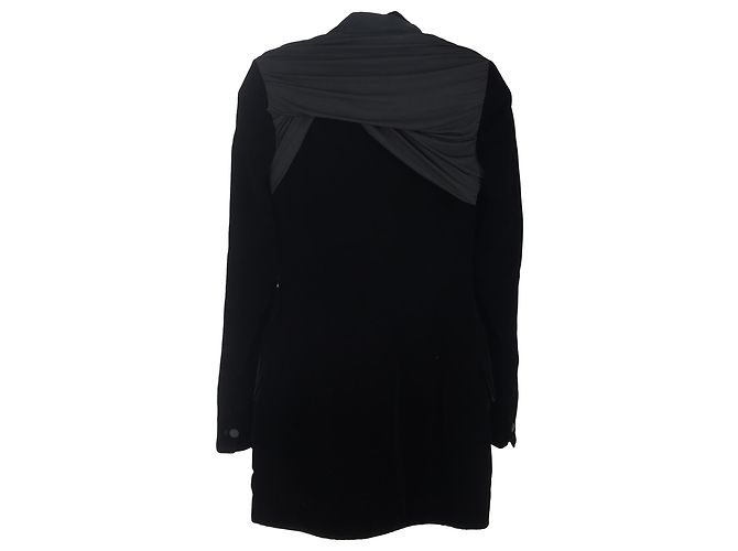 Blazer de un solo botón en terciopelo negro Alexander Wang - vista 2