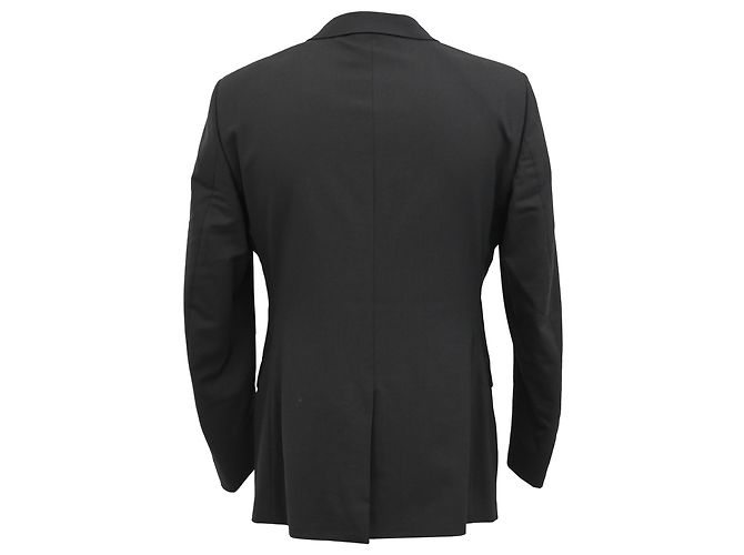 Giacca da abito classica Dior e pantaloni in lana vergine nera Nero - vista 6
