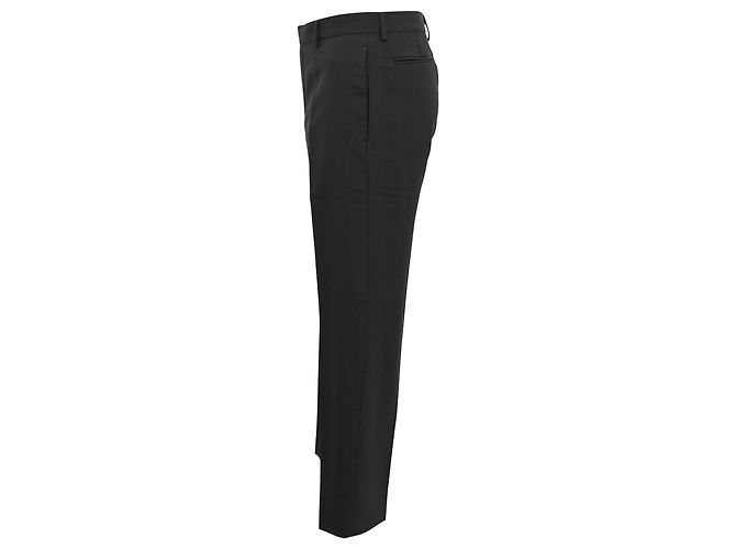 Giacca da abito classica Dior e pantaloni in lana vergine nera Nero - vista 8