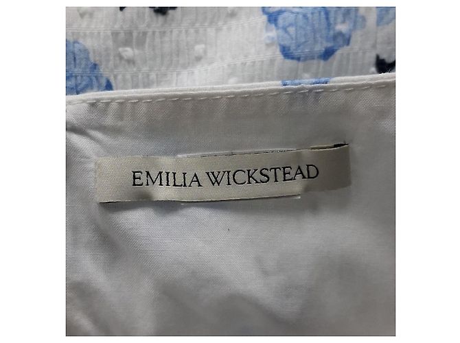 Autre Marque Abito Midi Dena in Cotone con Stampa Floreale di Emilia Wickstead - vista 3
