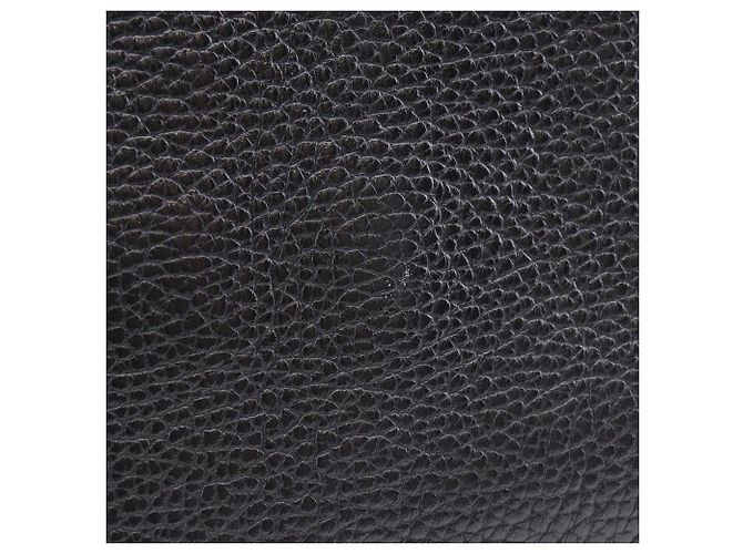 Autre Marque Clutch in pelle Ange Chambord Sellier Nero - vista 8