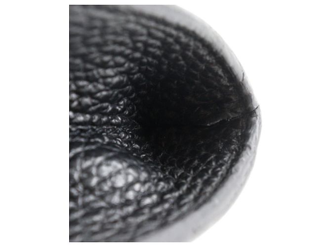 Autre Marque Clutch in pelle Ange Chambord Sellier Nero - vista 9